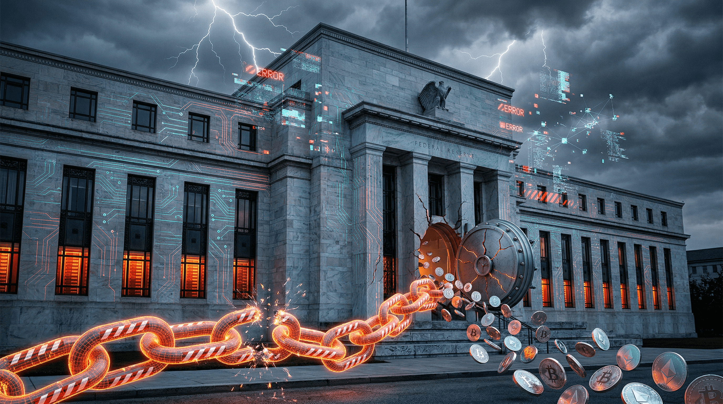 Kraken Fed Account Approval Sparks Systemic Risk Fears