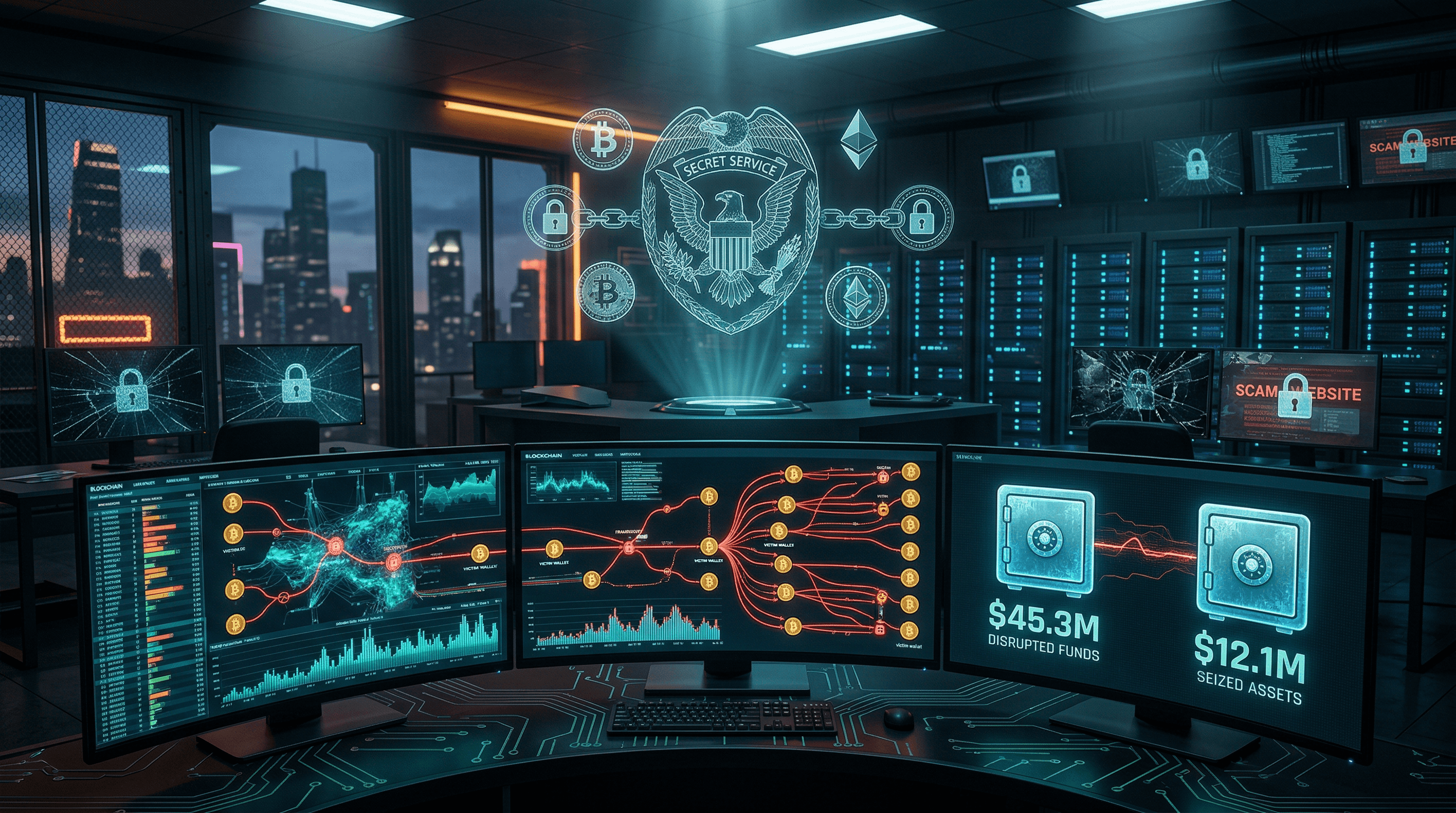 Operation Atlantic: Secret Service Disrupts $45M Crypto Fraud