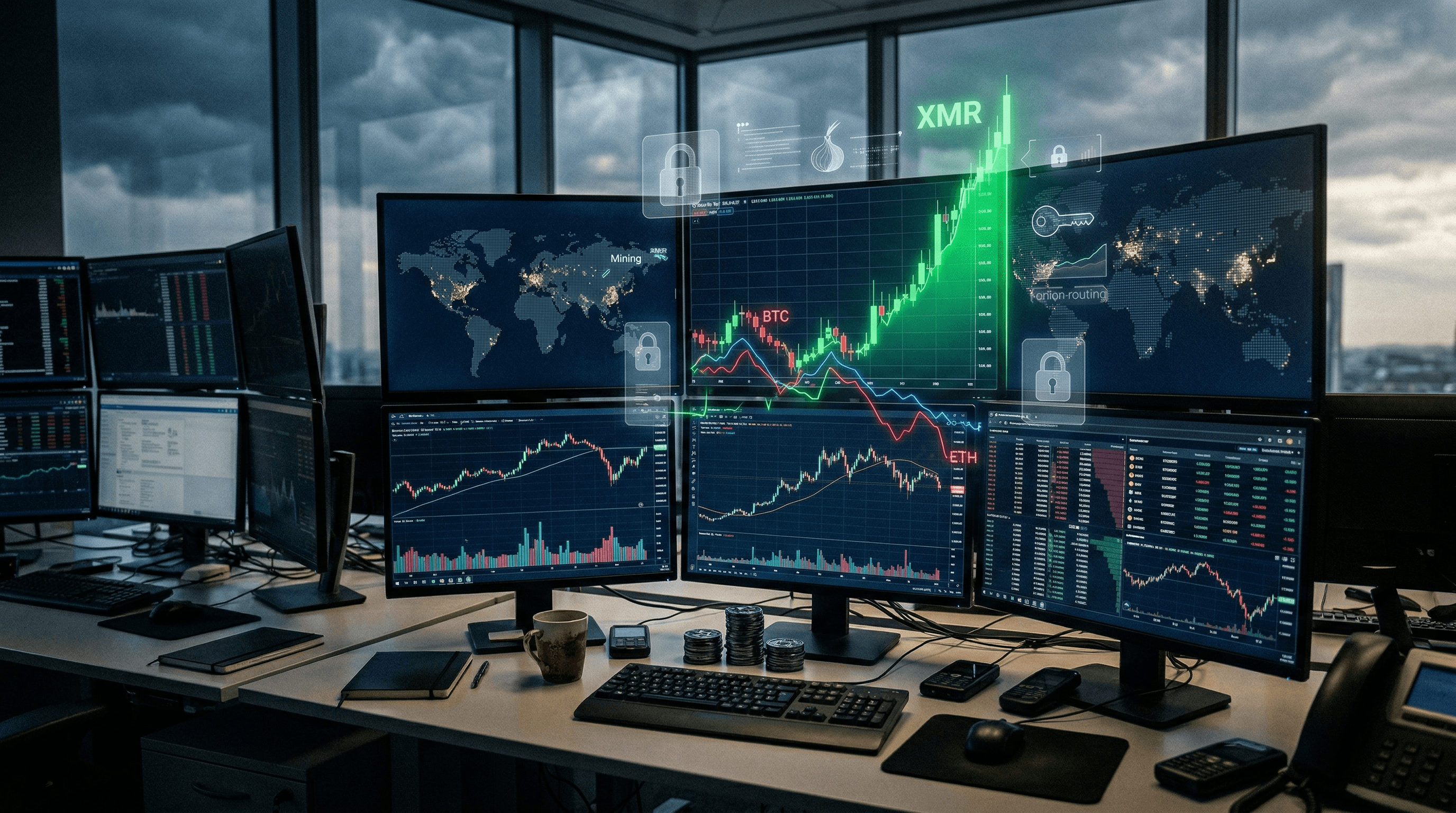 Monero Surge: 5.5% Jump to $345 Amid Crypto Volatility