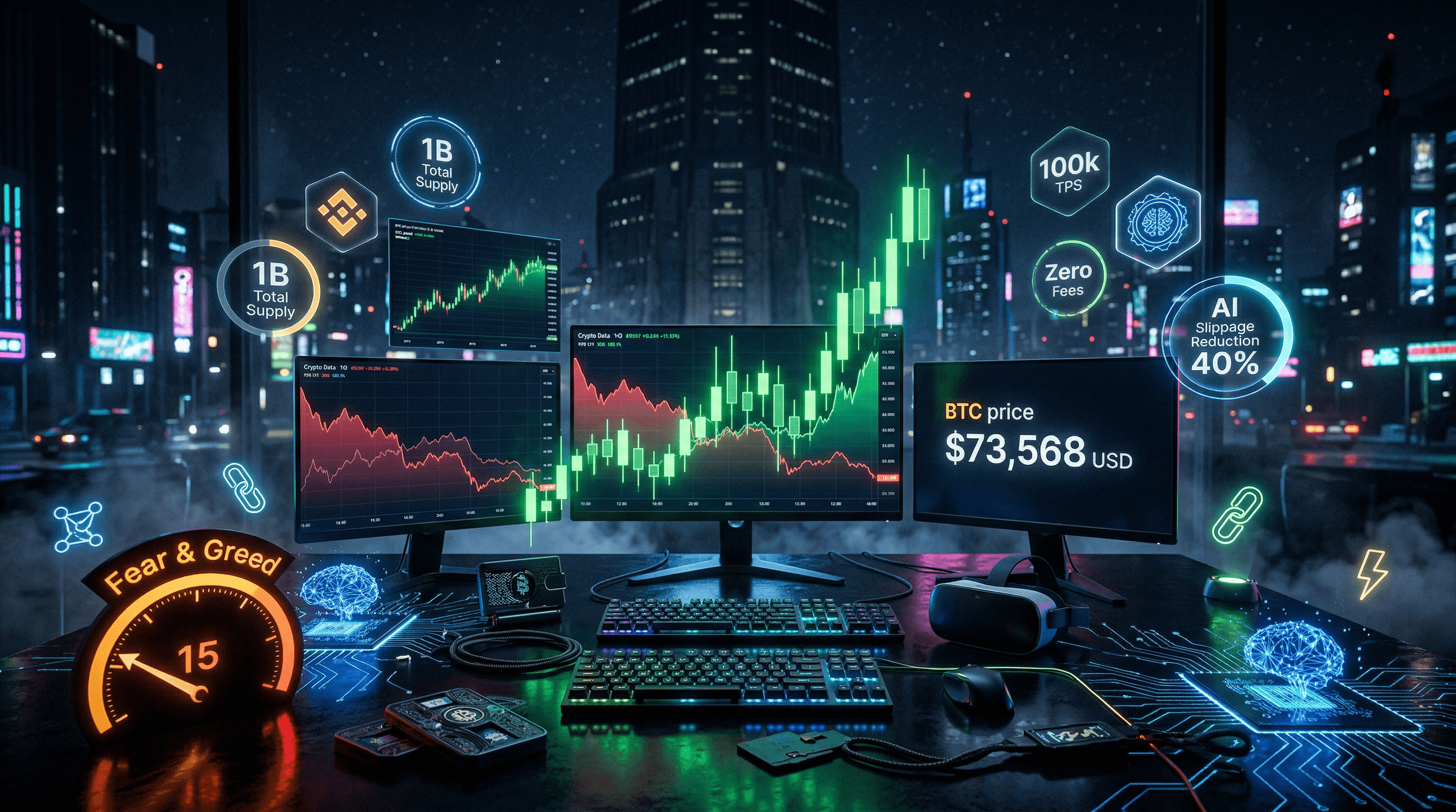 Binance-Backed Crypto Token VOLT Lists, Targets ETH SOL Outperformance