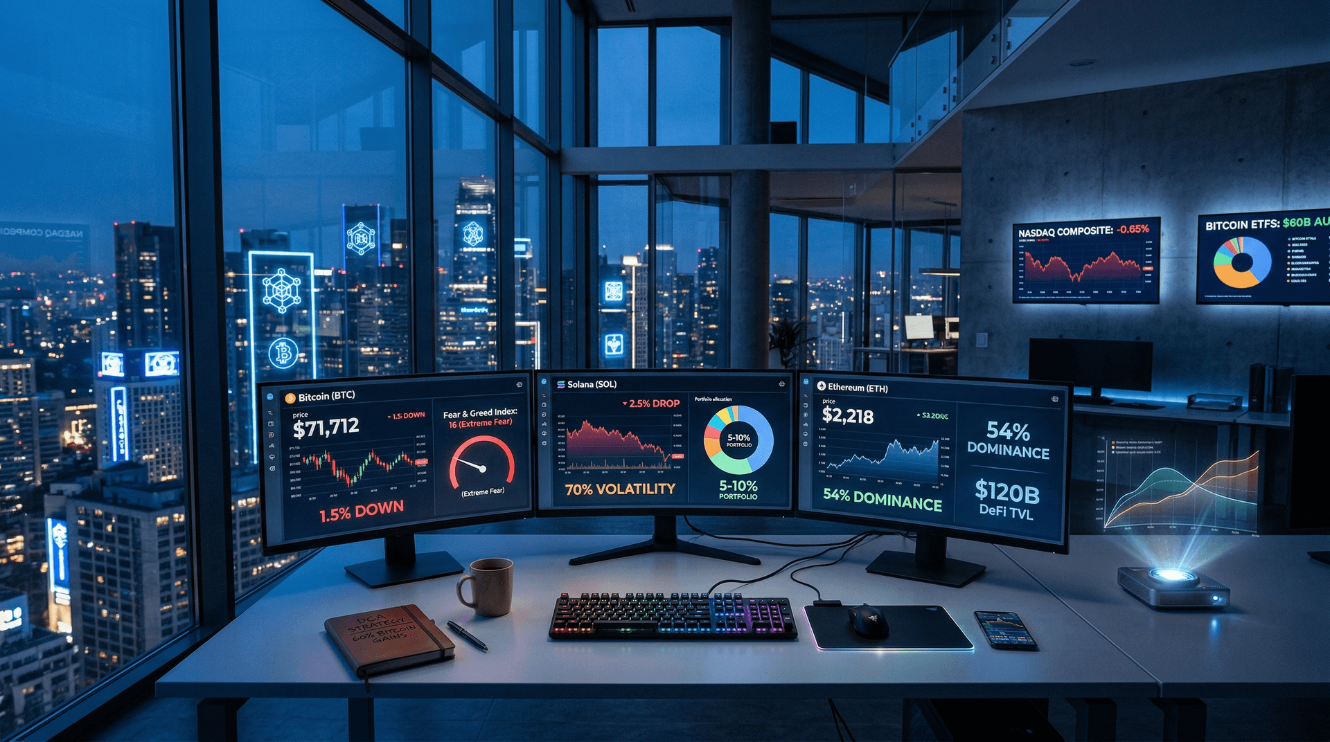 Cryptocurrency Portfolio Secures Long-Term Spot Despite Solana Dip