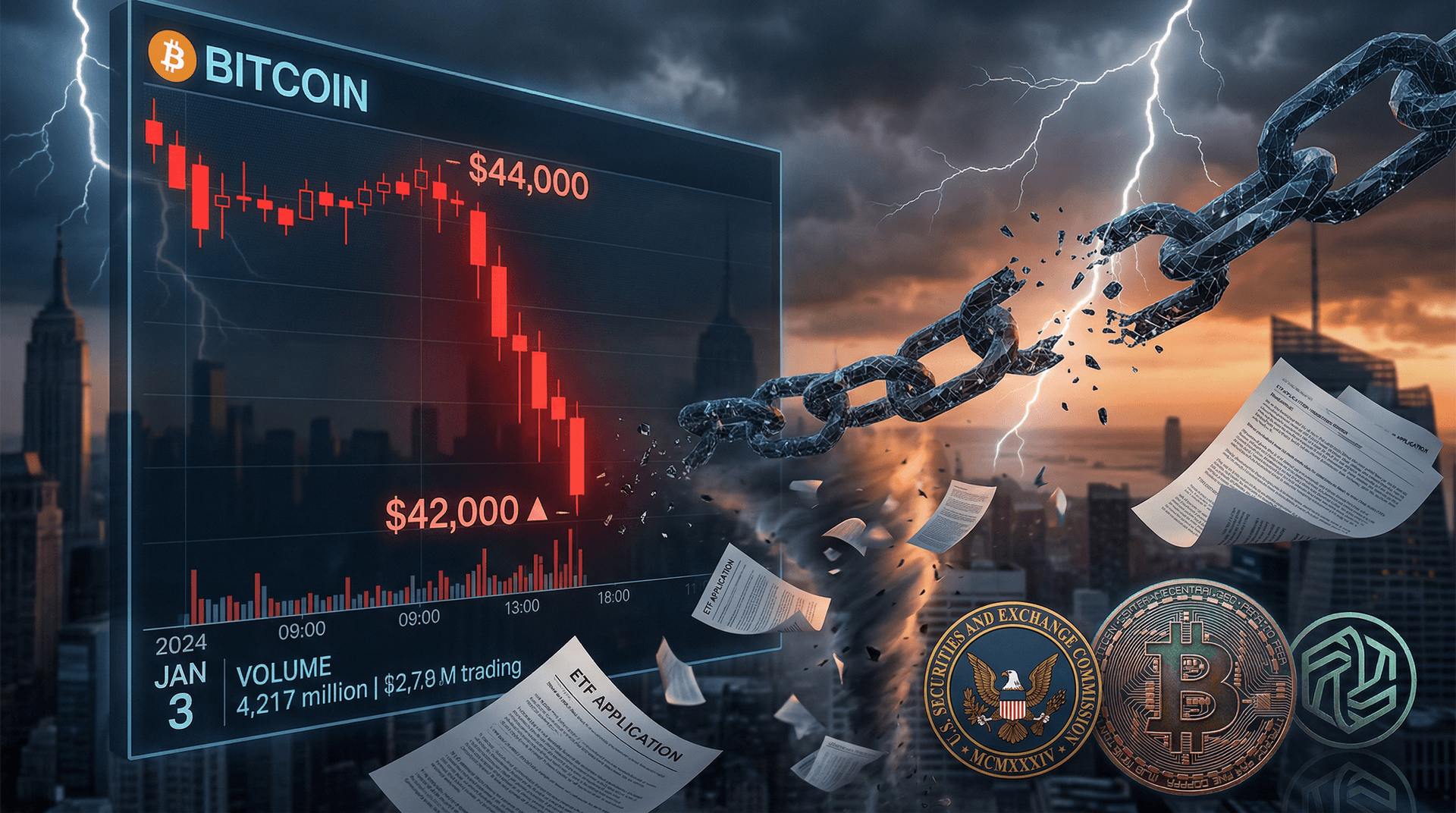 Matrixport Report Triggers Bitcoin Plunge Amid ETF Rejection Fears