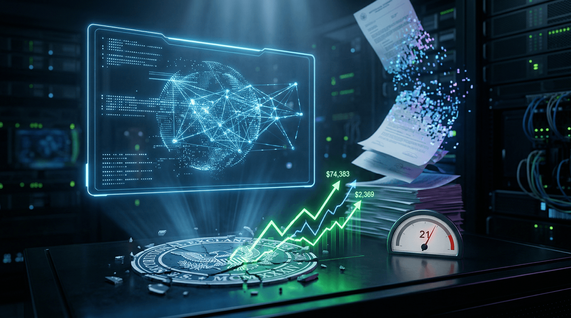 SEC Self-Hosted Wallets Exempt from Broker Rules, BTC +5.1% to $74K