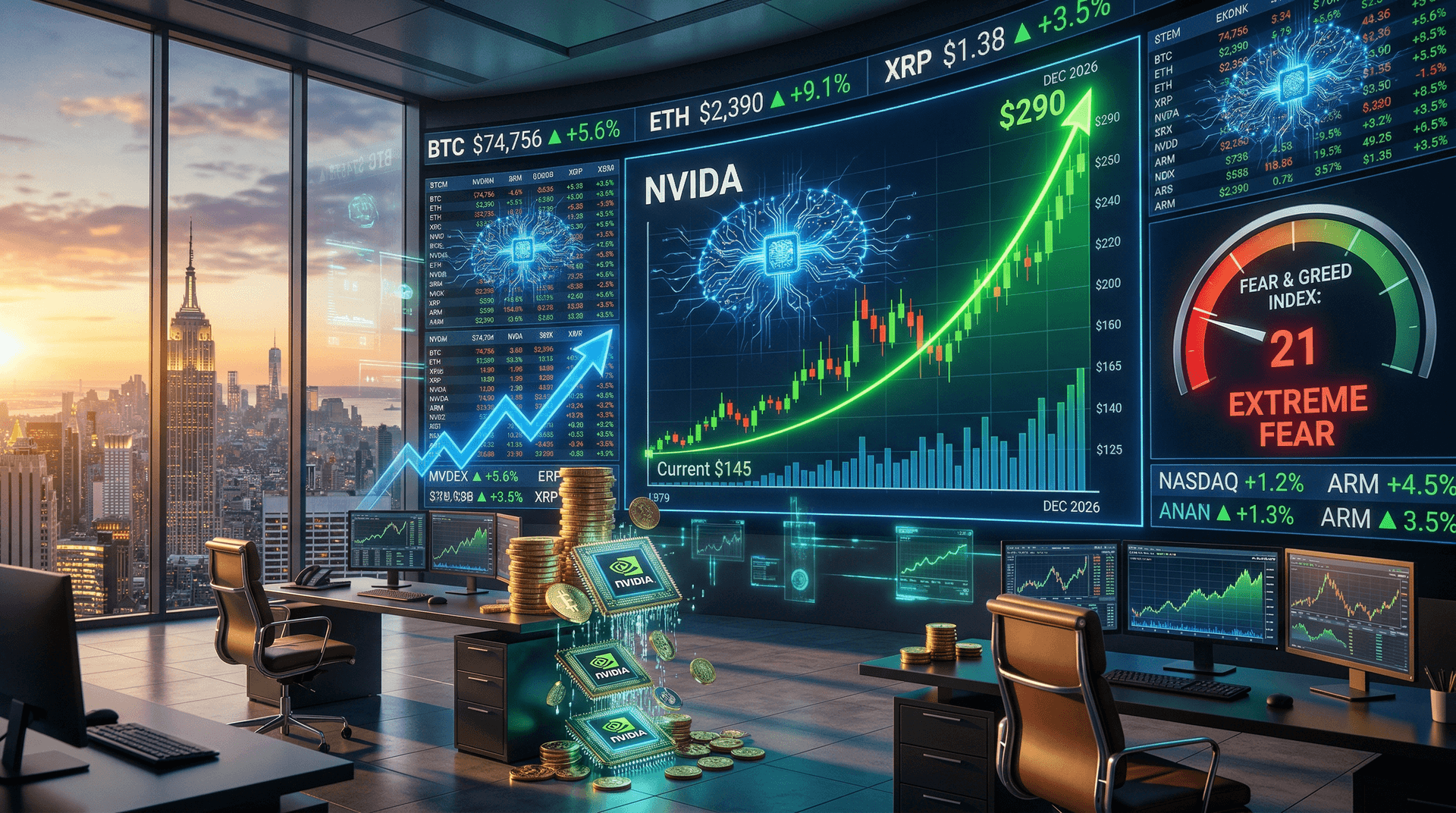 Motley Fool Predicts Nvidia AI Stock Double to $290 by End of 2026