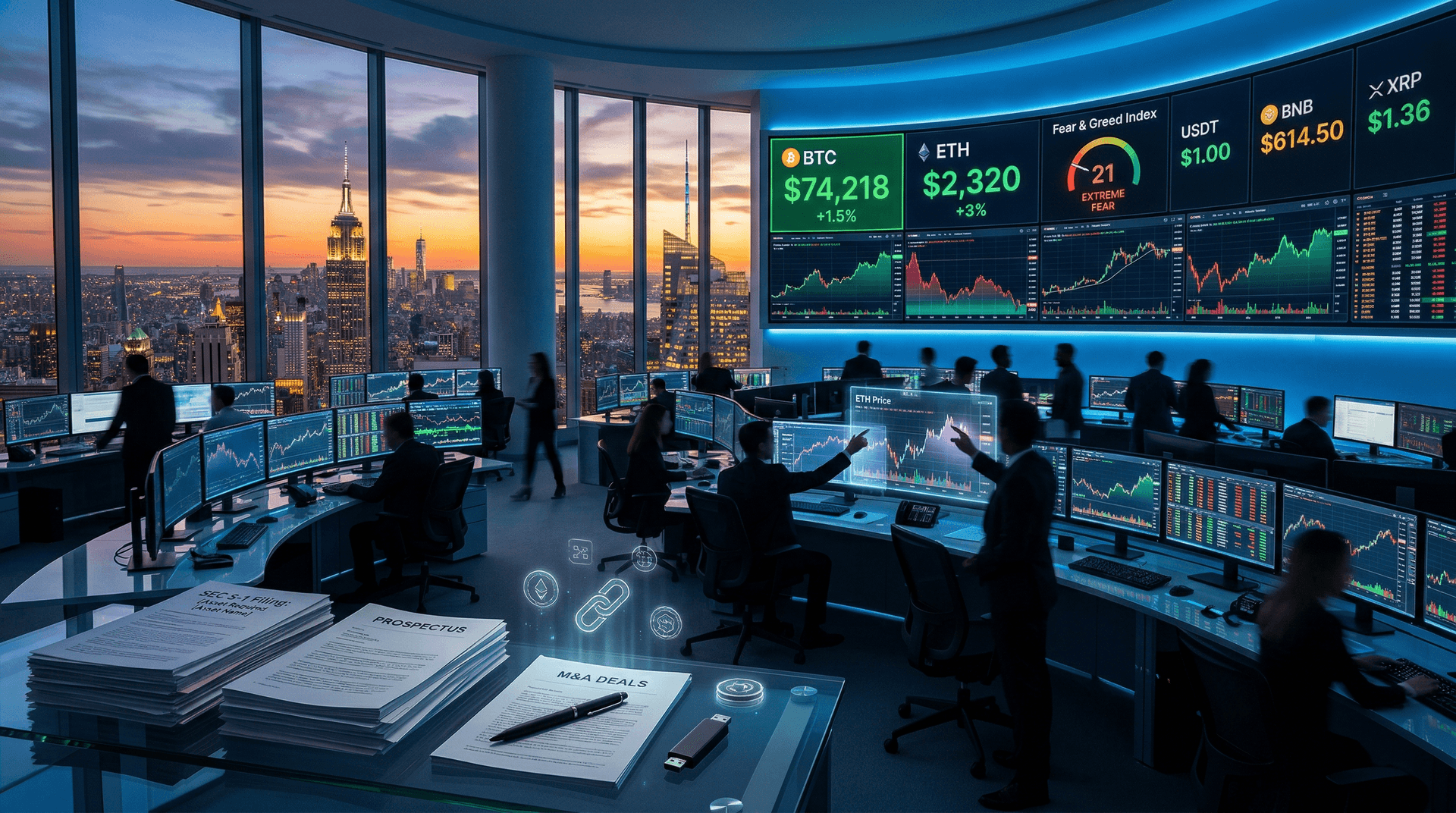 Kraken Files Confidential US IPO as Bitcoin Hits $74,218 in Extreme Fear