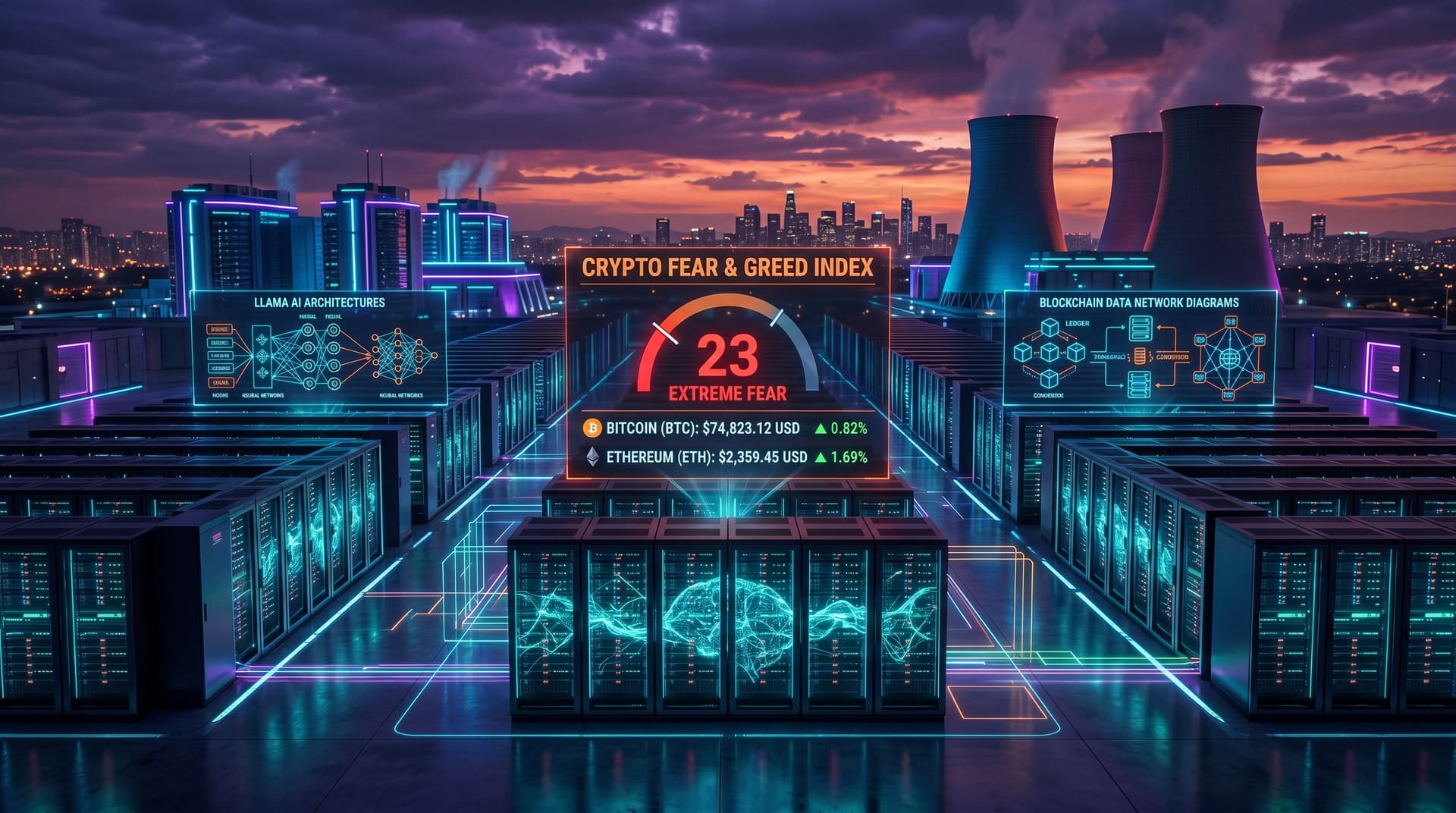 Meta AI Investments Hit $40B as Fear & Greed Index Drops to 23